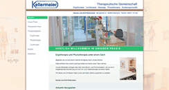 Desktop Screenshot of krankengymnastik-weinheim.de
